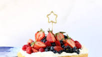 Berries and Cream Layer Cake Berries and Cream Layer Cake