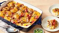 Loaded Potato Skin Casserole Loaded Potato Skin Casserole