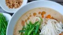 Somen Noodles in Creamy Sesame Miso Soup Somen Noodles in Creamy Sesame Miso Soup