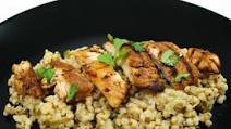 Lemon Chicken Over Sorghum Pilaf Lemon Chicken Over Sorghum Pilaf