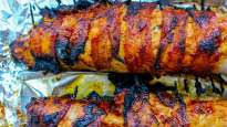 Grilled Barbecue Bacon Wrapped Pork Tenderloin Grilled Barbecue Bacon Wrapped Pork Tenderloin