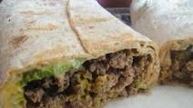 Low Calorie Cheeseburger Wrap Low Calorie Cheeseburger Wrap
