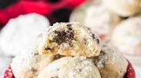 Chocolate Chip Snowball Cookies Chocolate Chip Snowball Cookies