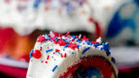 Red, White, & Blue Swirl Bundt Cake Red, White, & Blue Swirl Bundt Cake