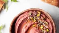 Lemon Beet Hummus Lemon Beet Hummus
