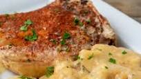 Pork Chops and Potatoes Pork Chops and Potatoes