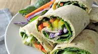 Veggie Hummus Mini Wraps Veggie Hummus Mini Wraps