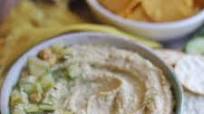 Dill pickle hummus Dill pickle hummus