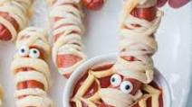 Mummy hot dogs Mummy hot dogs