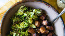 Crispy Air Fryer Asian Tofu and Broccoli Crispy Air Fryer Asian Tofu and Broccoli