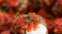 Mozzarella Stuffed Meatball Recipe Mozzarella Stuffed Meatball Recipe