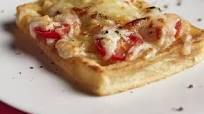 Cheese and Tomato Waffle Cheese and Tomato Waffle
