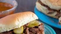 Pressure Cooker Barbecued Beef Top Round Sandwiches Pressure Cooker Barbecued Beef Top Round Sandwiches
