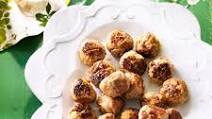 Pork and apple meatballs Pork and apple meatballs