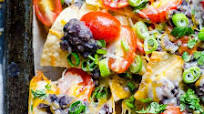 Healthy Black Bean Nachos Healthy Black Bean Nachos