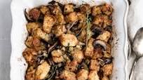 Wild Mushroom Focaccia Stuffing Wild Mushroom Focaccia Stuffing