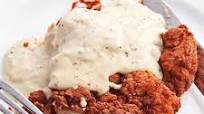 Chicken-Fried Chicken With Cream Gravy Recipe Chicken-Fried Chicken With Cream Gravy Recipe