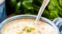 Slow Cooker Creamy Chicken Wild Rice Soup Slow Cooker Creamy Chicken Wild Rice Soup