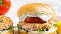 Salmon Burgers Salmon Burgers