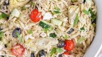 Greek Orzo Salad Recipe Greek Orzo Salad Recipe