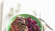 Rosemary Skillet Pork Chops with Quick Braised Cabbage Rosemary Skillet Pork Chops with Quick Braised Cabbage