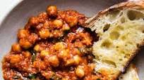 Braised Chickpeas with Chard Braised Chickpeas with Chard