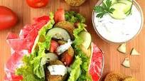 Meatless Monday: Baked Falafel with Homemade Tzatziki Meatless Monday: Baked Falafel with Homemade Tzatziki