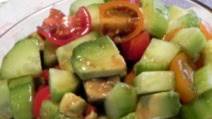 Haas Avocado Cucumber Salad with Cumin Dressing (for Atkins Diet Phase 2) Haas Avocado Cucumber Salad with Cumin Dressing (for Atkins Diet Phase 2)