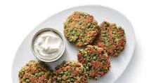 Indian-Spiced Pea Fritters Indian-Spiced Pea Fritters