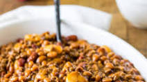 Baked Three Bean Casserole Baked Three Bean Casserole