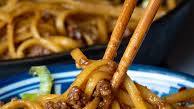 Mongolian Ground Beef Noodles Mongolian Ground Beef Noodles