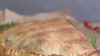 Homemade Fresh Veggie Calzone Homemade Fresh Veggie Calzone