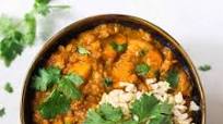 Slow Cooker Red Lentil Curry with Sweet Potatoes Slow Cooker Red Lentil Curry with Sweet Potatoes