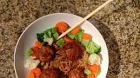 Deep-Fried Asian Chicken Meatballs Deep-Fried Asian Chicken Meatballs