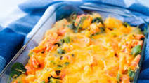 Easy Vegetarian Breakfast Casserole With Tater Tots Easy Vegetarian Breakfast Casserole With Tater Tots