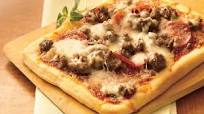 Double-Meat Personal Pizzas Double-Meat Personal Pizzas