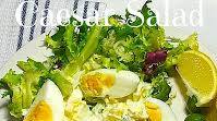 Caesar Salad With Hard Boiled Eggs Caesar Salad With Hard Boiled Eggs