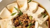 Steamed Tofu with Ground Pork Steamed Tofu with Ground Pork