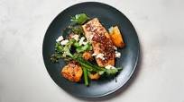 Sumac-Dusted Salmon with Broccolini Sumac-Dusted Salmon with Broccolini
