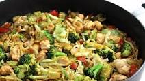 Deliciously Skinny, Chicken and Veggie Stir-Fry Deliciously Skinny, Chicken and Veggie Stir-Fry