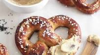 Soft Pretzels With Whipped Honey Molasses Butter Soft Pretzels With Whipped Honey Molasses Butter