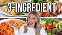 20 EASY 3 Ingredient Recipes - Dinners & Sides 20 EASY 3 Ingredient Recipes - Dinners & Sides
