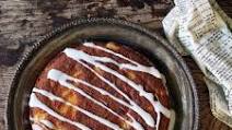 Ginger and Pear Polenta Cake (gluten-free) with Pear Drizzle Ginger and Pear Polenta Cake (gluten-free) with Pear Drizzle