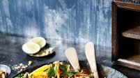 Vietnamese spicy beef and mango salad Vietnamese spicy beef and mango salad