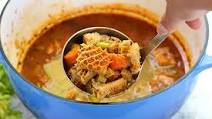 Tripe, Bacon, Bone Broth Gut-Nourishing Stew Tripe, Bacon, Bone Broth Gut-Nourishing Stew