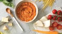 Sweet tomato and ricotta spaghetti Sweet tomato and ricotta spaghetti
