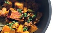 Pumpkin Kala Chana, Bengali Style Pumpkin Kala Chana, Bengali Style