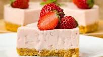 No Bake Strawberry Cheesecake with Condensed Milk and Philadelphia No Bake Strawberry Cheesecake with Condensed Milk and Philadelphia