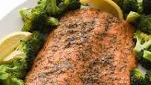 Oven Baked Sheet Pan Salmon and Broccoli Oven Baked Sheet Pan Salmon and Broccoli
