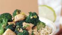 Chicken teriyaki with broccoli Chicken teriyaki with broccoli